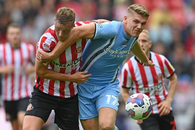 Viktor Gyokeres in action against Sunderland (Photo by Stu Forster/Getty Images)