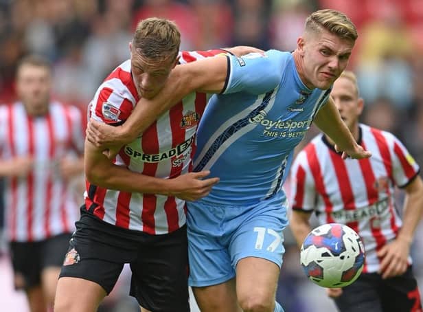 Viktor Gyokeres in action against Sunderland (Photo by Stu Forster/Getty Images)