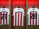 The shirt of Michael Waggott in the dressing room alongside the players he supported at the Stadium of Light. 

Photo by Ian Horrocks/Sunderland AFC via Getty Images