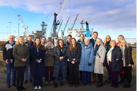 North East 5GIR project team at Port of Tyne