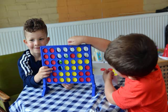 The pack lunch and activities family initiative at Saint Peter's Church Centre in Jarrow.