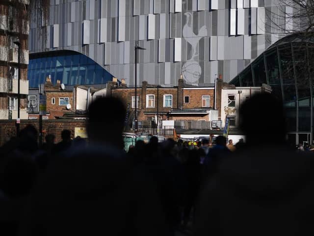 The Tottenham Hotspur Stadium.