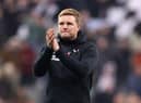 Eddie Howe will have around a month to work with his squad on the training pitch during the FIFA World Cup break (Photo by George Wood/Getty Images)