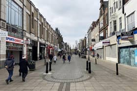 King Street, South Shields, during the coronavirus lockdown.