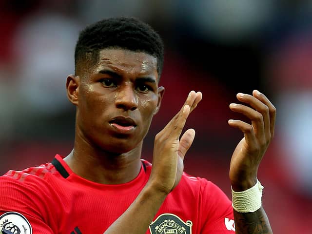 Manchester United's Marcus Rashford campaigned for the Government to extend its free school meal scheme during the holidays.