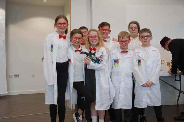 Harton Primary School's Puzzlers Pupil champions.