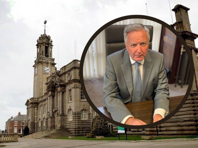 Outgoing South Tyneside Council leader Iain Malcolm