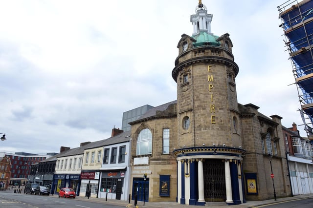 The magnificent Sunderland Empire Theatre would not exist without the help of a South Shields busker. Picture by Stu Norton.
