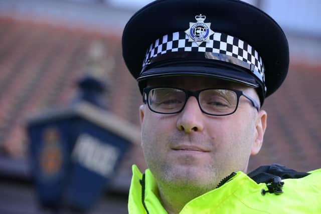 Inspector Phil Baker of Northumbria Police.