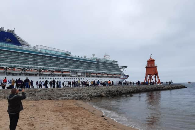 South Shields bids farewell to the Azura