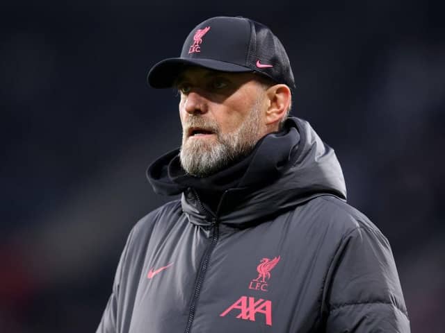 Liverpool manager Jurgen Klopp.