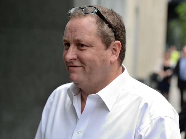 Newcastle United owner Mike Ashley. (Photo credit should read CHRIS J RATCLIFFE/AFP via Getty Images)