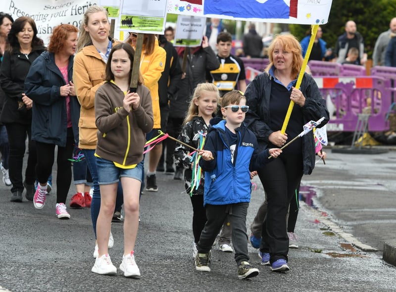 The annual parade from Jarrow Town Hall to Drewetts Park. Were you pictured in 2019?