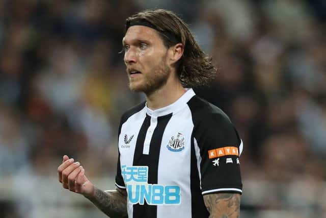 Jeff Hendrick was one of the few players to star in Newcastle United's Carabao Cup clash against Burnley at St James's Park. (Photo by Ian MacNicol/Getty Images)