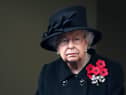 The Queen will miss the Remembrance Sunday service at the Cenotaph in London due to a back sprain. Photo: Getty Images.