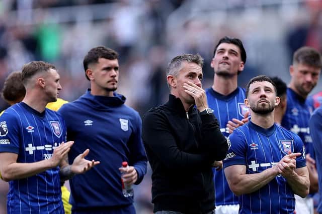 GOING DOWN: Ipswich Town (Image: Alex Livesey/Getty Images)