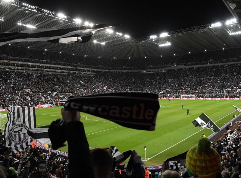 Where does Newcastle United's attendances this season rank across England? (Photo by Stu Forster/Getty Images)