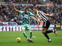 Dermot Gallagher believes the referee made the correct call by not awarding Fuham a penalty following a tug on Andreas Pereira by Dan Burn (Photo by Michael Regan/Getty Images)