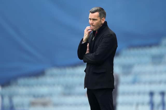 Aberdeen manager Stephen Glass.