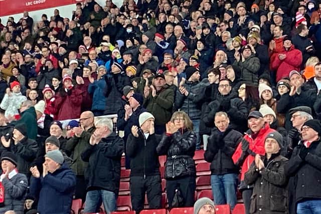 Sunderland fans pay their respects