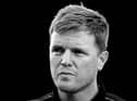 Eddie Howe, Manager of Newcastle United looks on during the Premier League match between Newcastle United and Wolverhampton Wanderers at St. James Park on April 08, 2022 in Newcastle upon Tyne, England. (Photo by Naomi Baker/Getty Images)