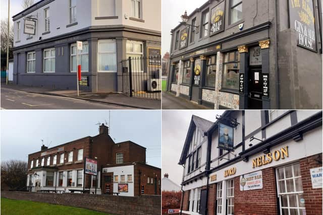 Clockwise from top left, Dougie's Tavern, the Albion, the Lord Nelson and the Prince of Wales are among the bars expected to open on April 12.