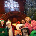The Jarrow Christmas lights switch-on, featuring local hero Taz Ali from the Scotch Estate.