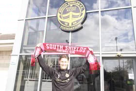 Dillon Morse has signed a new contract which will keep him at the club until 2024. Pic credit South Shields.