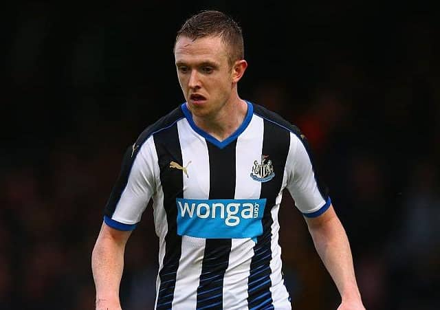 Former Newcastle United winger Shane Ferguson.