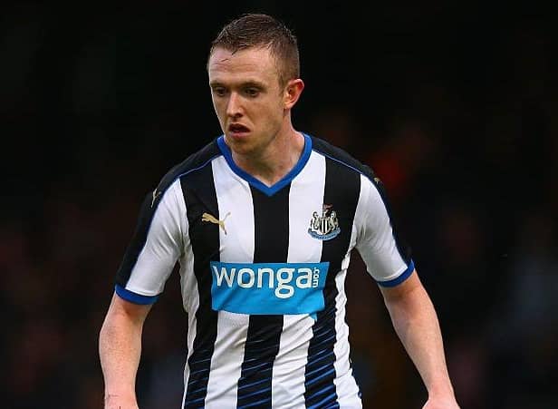 Former Newcastle United winger Shane Ferguson.
