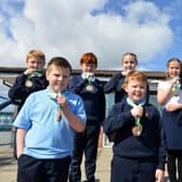 Mortimer Primary School swimming team are the winners of the South of Tyne Swimming Finals.