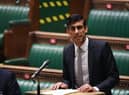 Rishi Sunak addresses Parliament