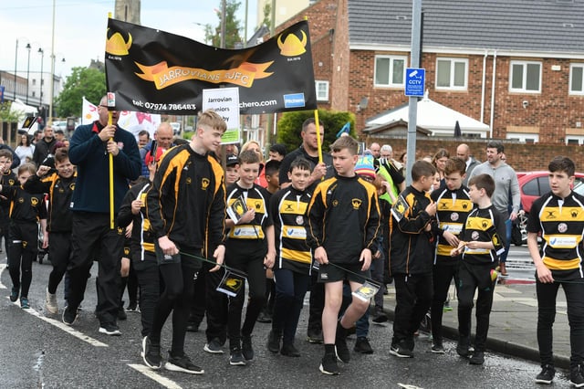 The banner parade has not been seen since 2019. Picture by Kevin Brady.