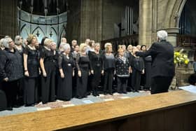 Chorus group Tyneside A Cappella.