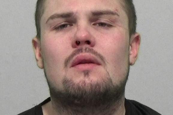 Dixon, 28, of Thornhope Close, Barmston, Washington, admitted robbery at a South Shields newsagent and assault occasioning grievous bodily harm. He was jailed for five years and eight months and made subject to a ten-year restraining order