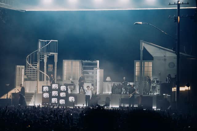 THe 1975 brought the 'At Their Very Best' tour to Newcastle's Utilita Arena. Picture: Jordan Curtis Hughes.