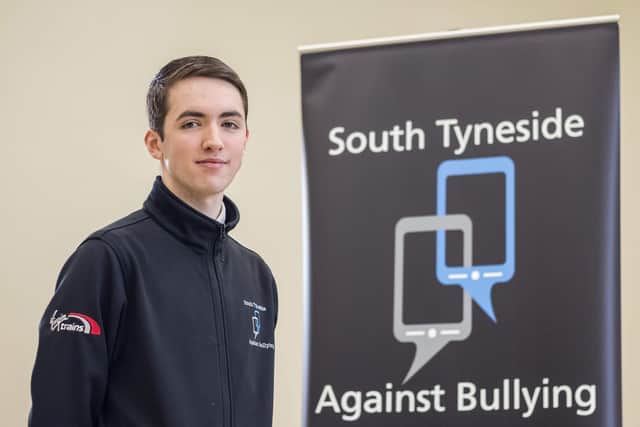 Callum Carr, founder of South Tyneside Against Bullying.