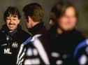Mark Lawrenson during his time at Newcastle United.