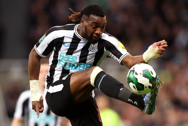 Newcastle United winger Allan Saint-Maximin returned to the starting XI last night.