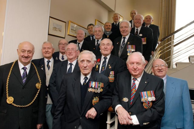 Members of the Jarrow branch of the Normandy Veterans Association at the Sea Hotel in 2009. Recognise anyone?