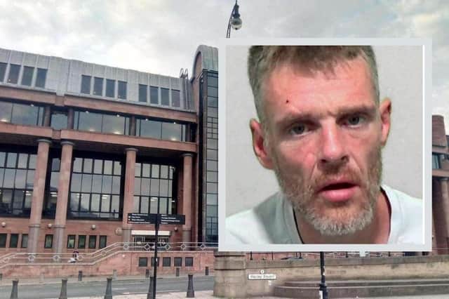 He was dealt with at Newcastle Crown Court