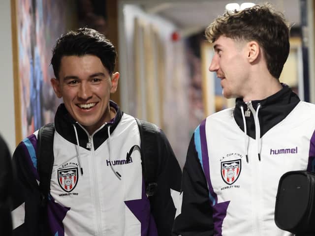 Luke O’Nien and Trai Hume 