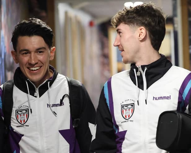 Luke O’Nien and Trai Hume 