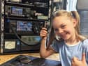 Isabella at work