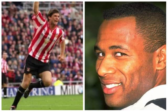 Niall Quinn and Les Ferdinand