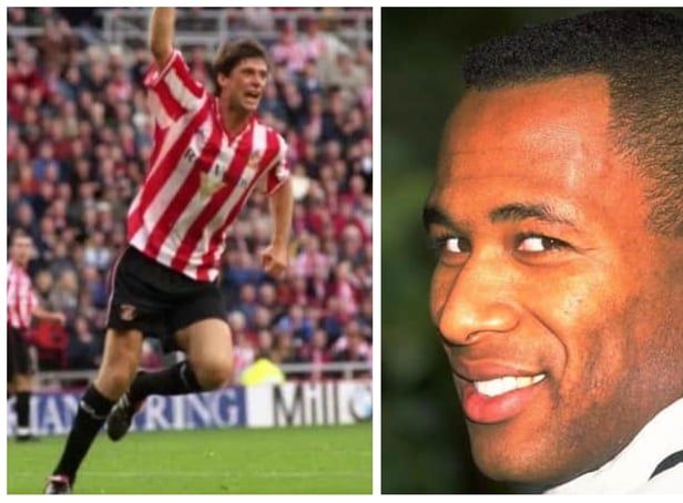 Niall Quinn and Les Ferdinand