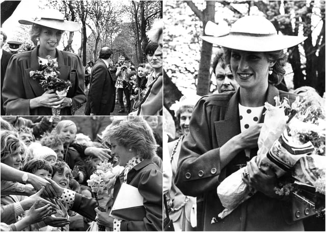 Memories of Diana's visit to South Tyneside.