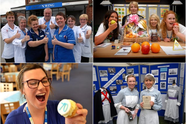 A tribute to the NHS. Are you pictured?