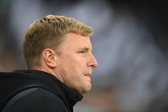 Newcastle United head coach Eddie Howe.