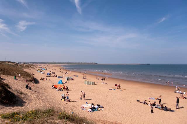 Sandhaven Beach, which regained its Blue Flag for 2022.